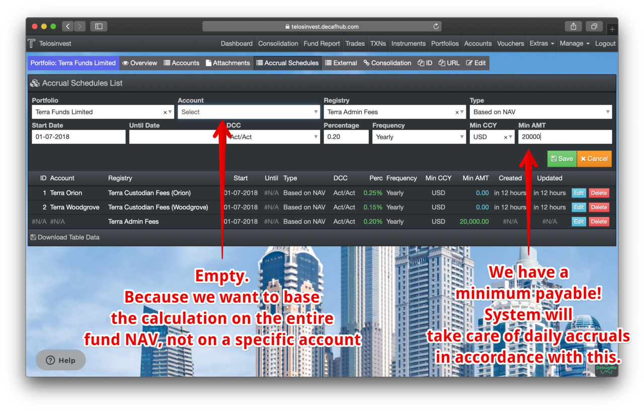 Accrual Schedules 3